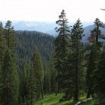 View from hike into Deadfall Lakes