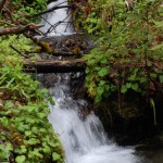 waterfall in the Marbles